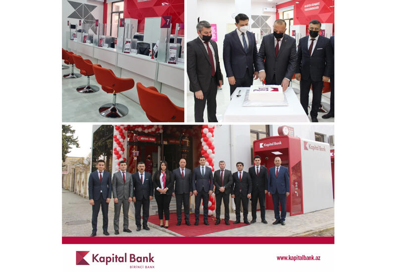 Kapital Bank представил обновленный филиал «Агстафа»
