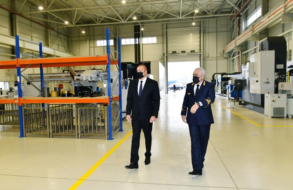 Президент Ильхам Алиев принял участие в открытии нового локомотивного депо Баладжары
