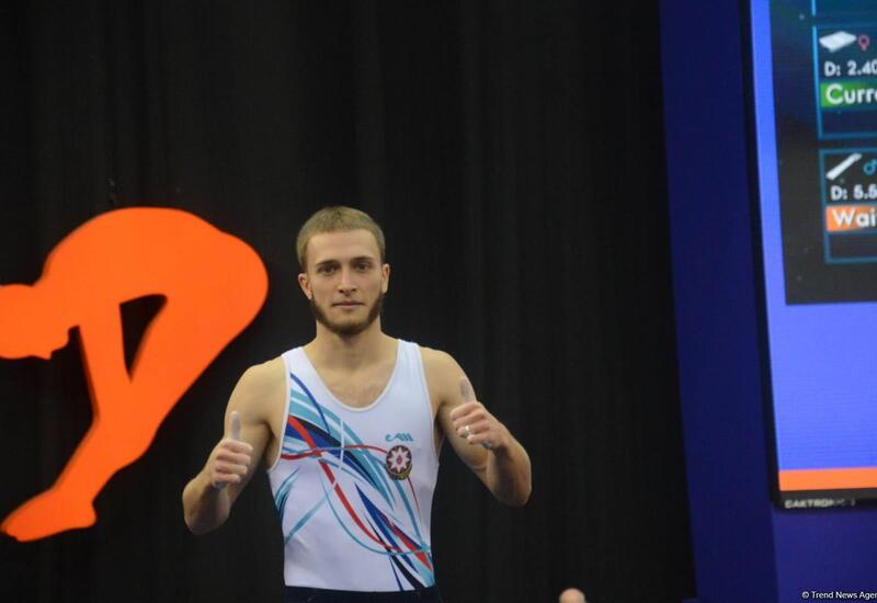 Азербайджанский гимнаст Михаил Малкин вышел в финал чемпионата мира в Баку