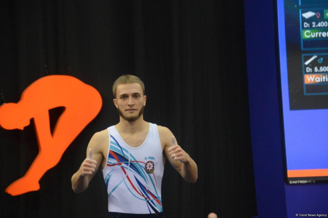 Азербайджанский гимнаст Михаил Малкин вышел в финал чемпионата мира в Баку