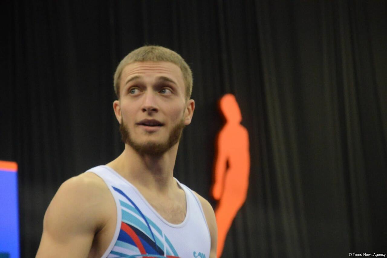 Азербайджанский гимнаст Михаил Малкин вышел в финал чемпионата мира в Баку