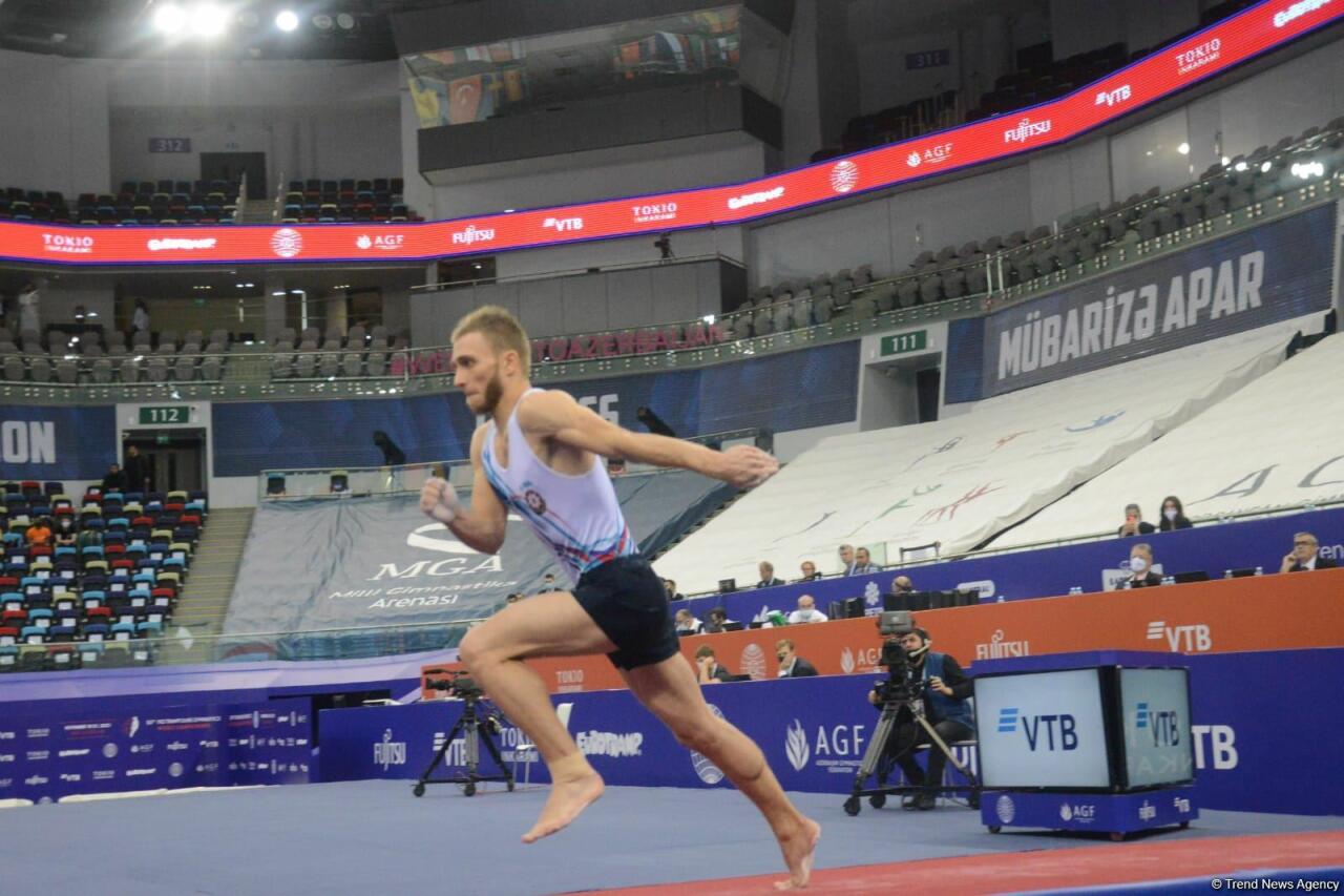 Азербайджанский гимнаст Михаил Малкин вышел в финал чемпионата мира в Баку