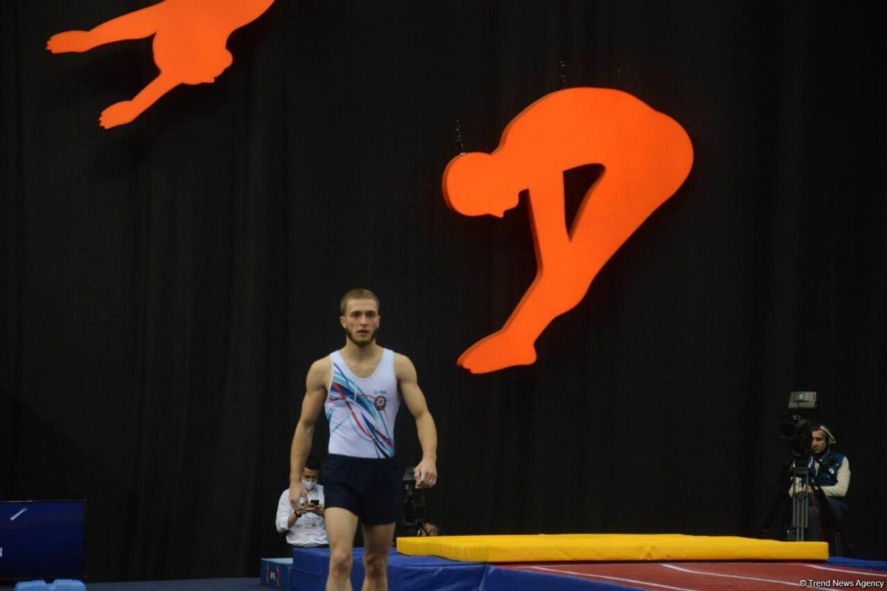 Азербайджанский гимнаст Михаил Малкин вышел в финал чемпионата мира в Баку
