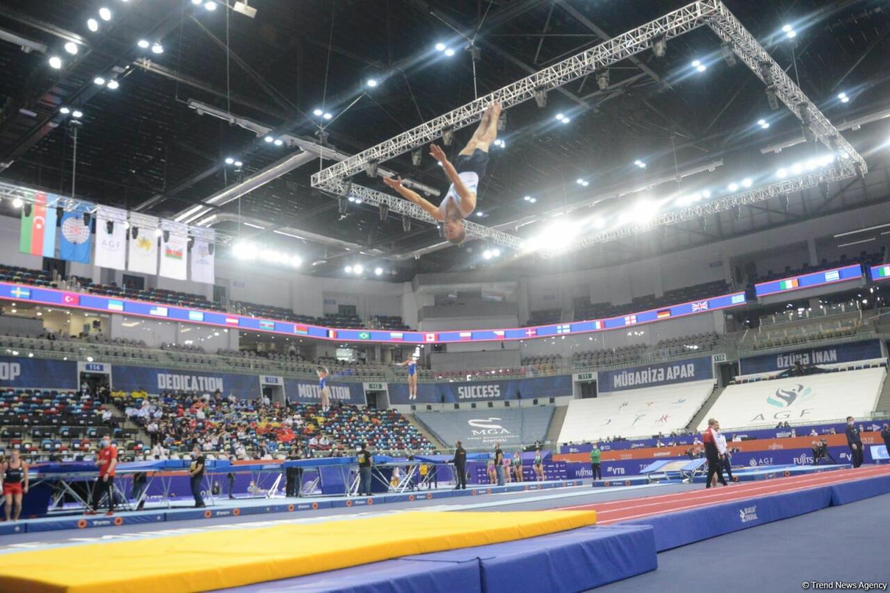 Азербайджанский гимнаст Михаил Малкин вышел в финал чемпионата мира в Баку
