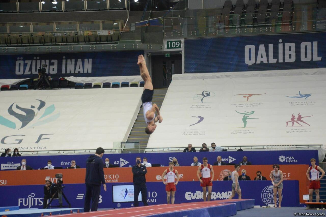 Азербайджанский гимнаст Михаил Малкин вышел в финал чемпионата мира в Баку