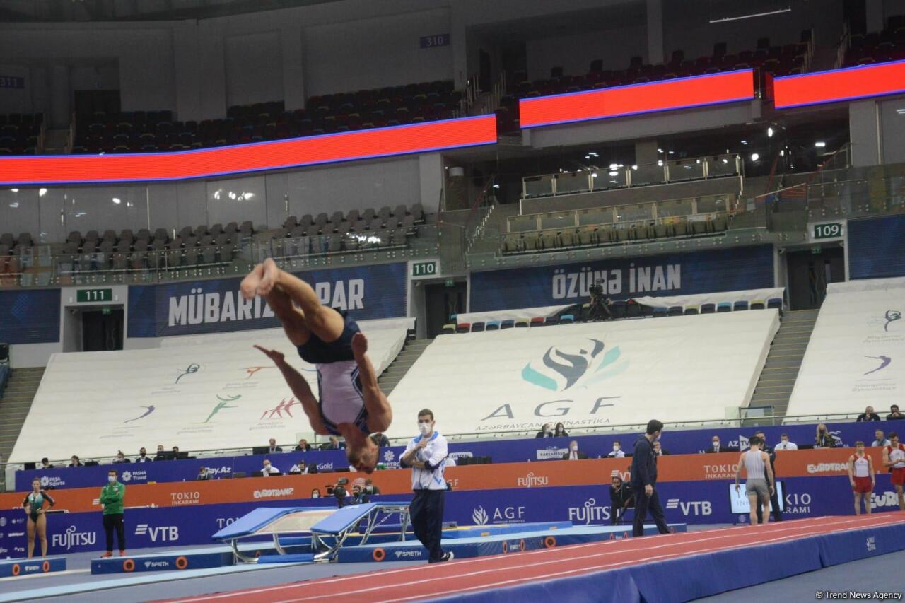 Азербайджанский гимнаст Михаил Малкин вышел в финал чемпионата мира в Баку
