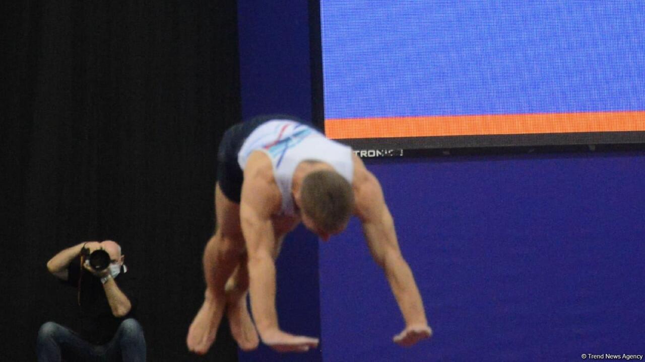 Азербайджанский гимнаст Михаил Малкин вышел в финал чемпионата мира в Баку