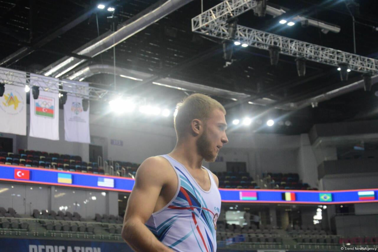 Азербайджанский гимнаст Михаил Малкин вышел в финал чемпионата мира в Баку