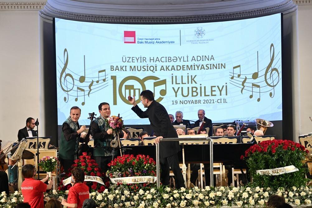 В Баку отметили 100-летний юбилей музыкальной академии имени Узеира Гаджибейли