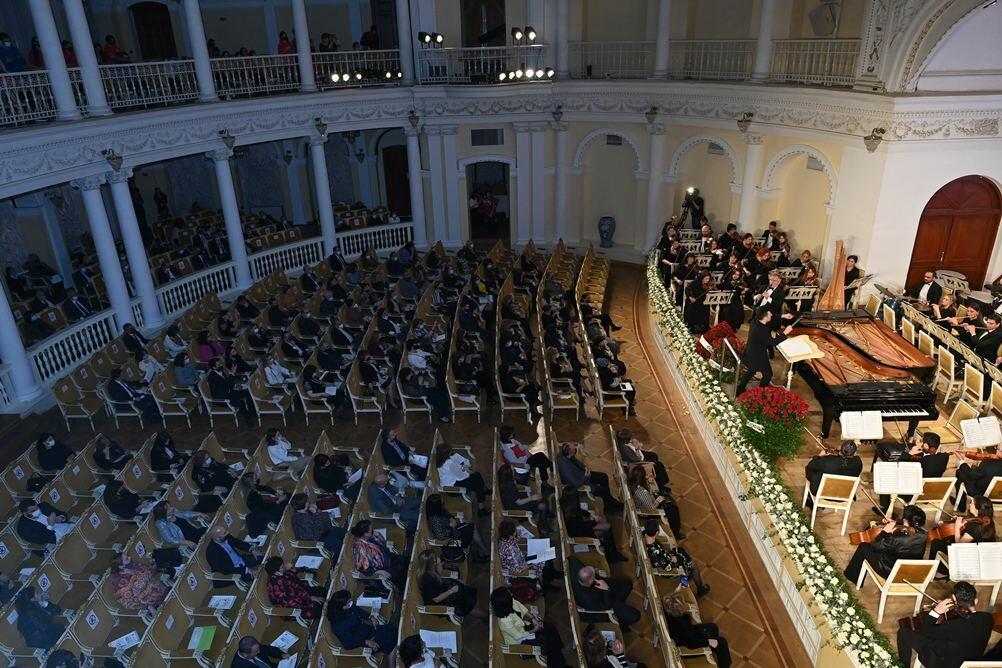 В Баку отметили 100-летний юбилей музыкальной академии имени Узеира Гаджибейли