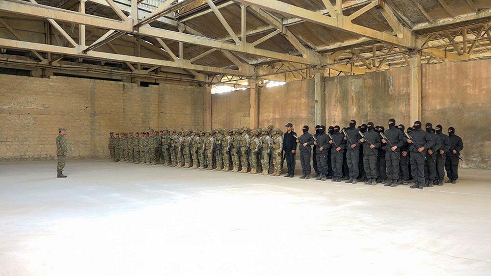 В Отдельной Общевойсковой армии Нахчывана прошли учения спецназа
