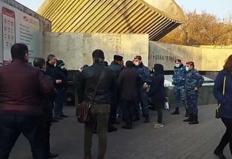Очередная акция протеста в Ереване: задержаны двое участников