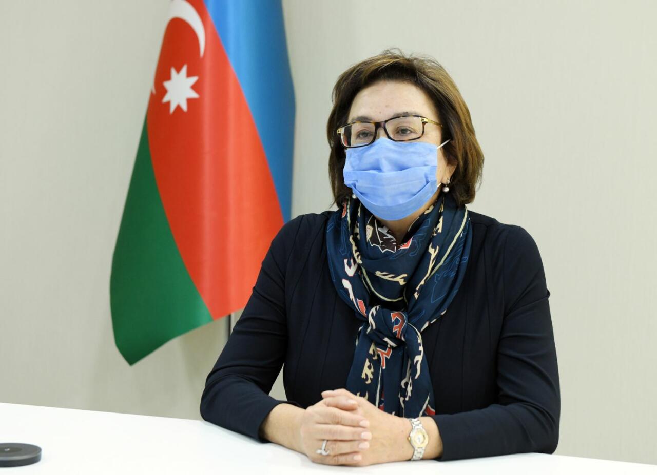 Малейка Аббасзаде встретилась с победителем конкурса "Yüksəliş"