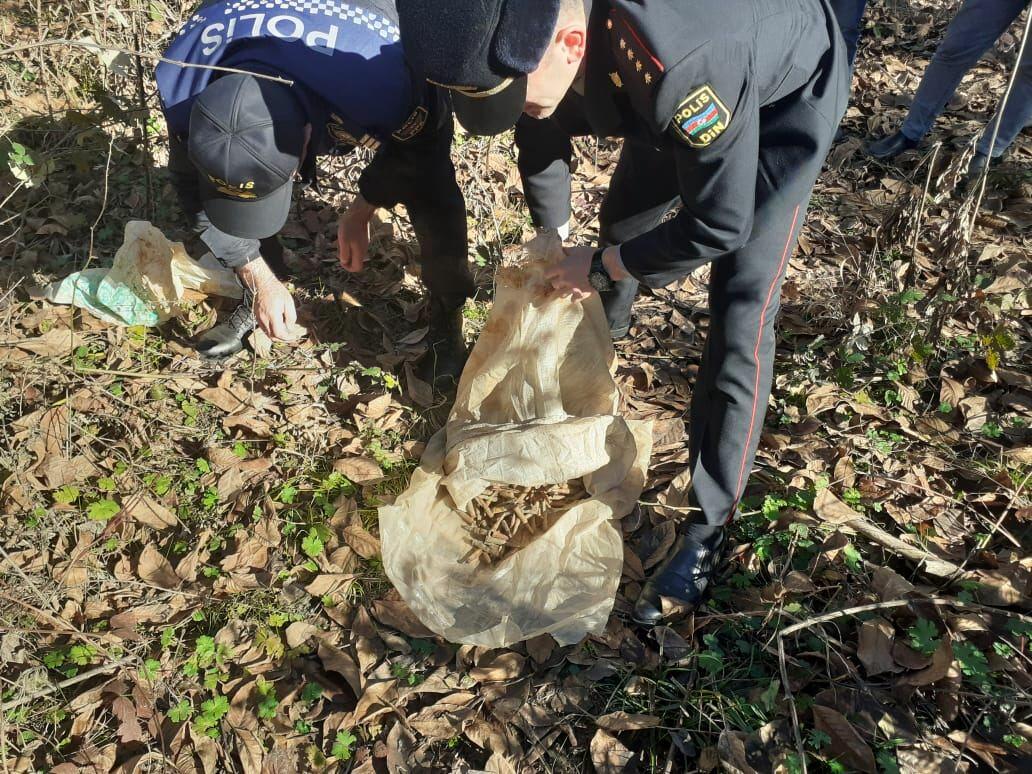 В Гусаре нашли гранату и множество боеприпасов