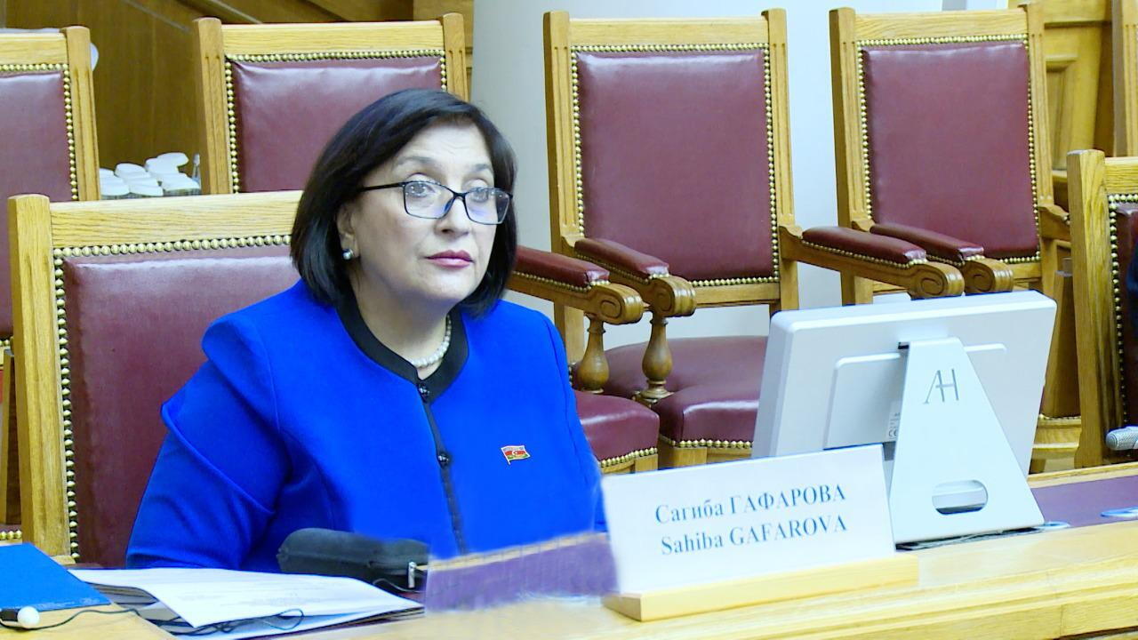 Сахиба Гафарова выступила на международной конференции в Санкт-Петербурге