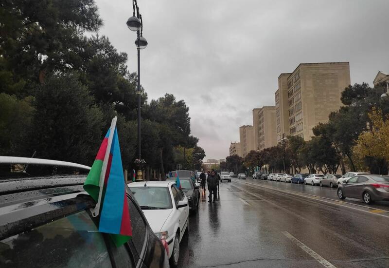 В Баку организован автопробег Победы