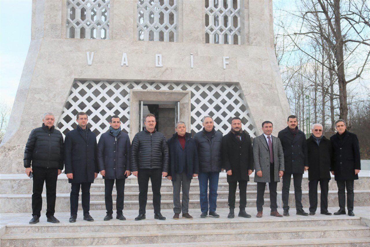 Делегация во главе с Кямраном Алиевым и Шабаном Йылмазом посетила Шушу