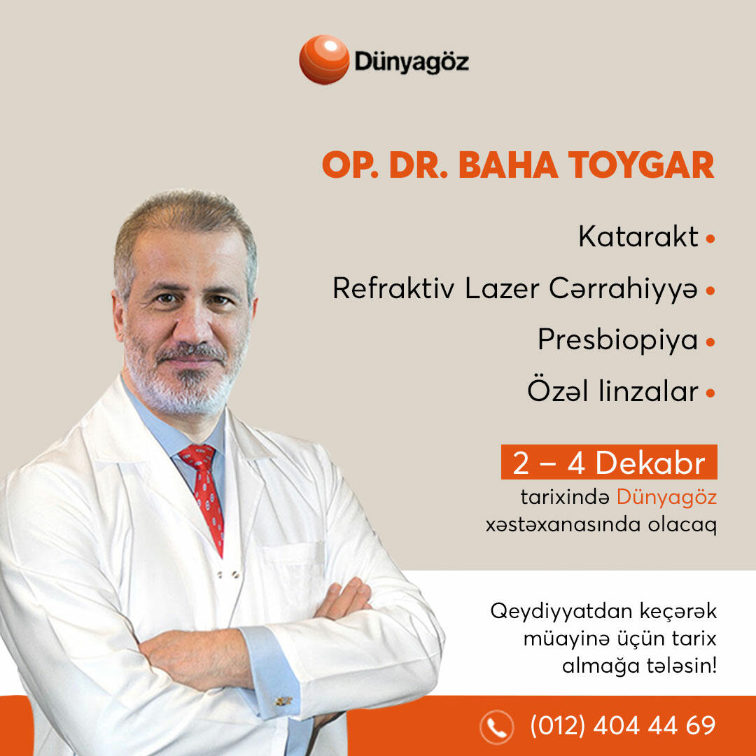 Врачи турецкой  больницы Dünyagöz посетят столицу братской страны Баку
