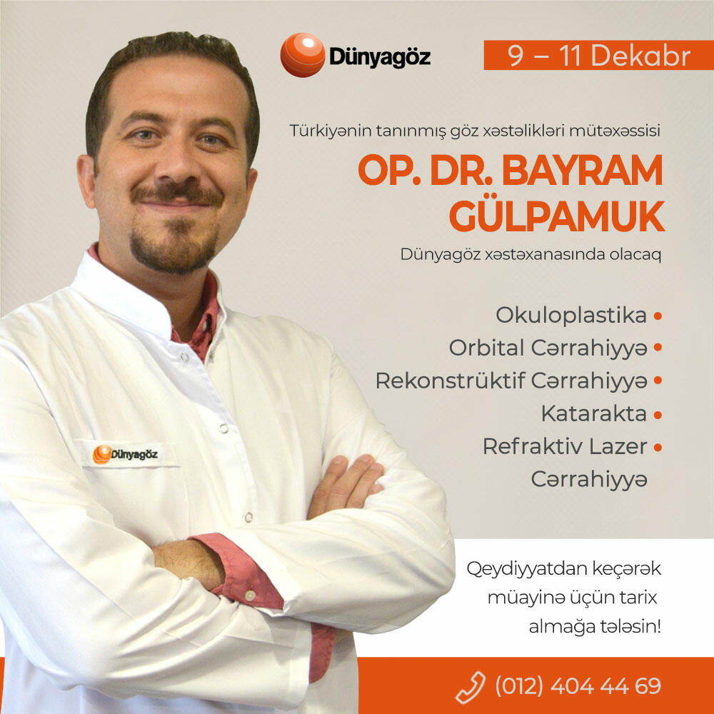 Врачи турецкой  больницы Dünyagöz посетят столицу братской страны Баку