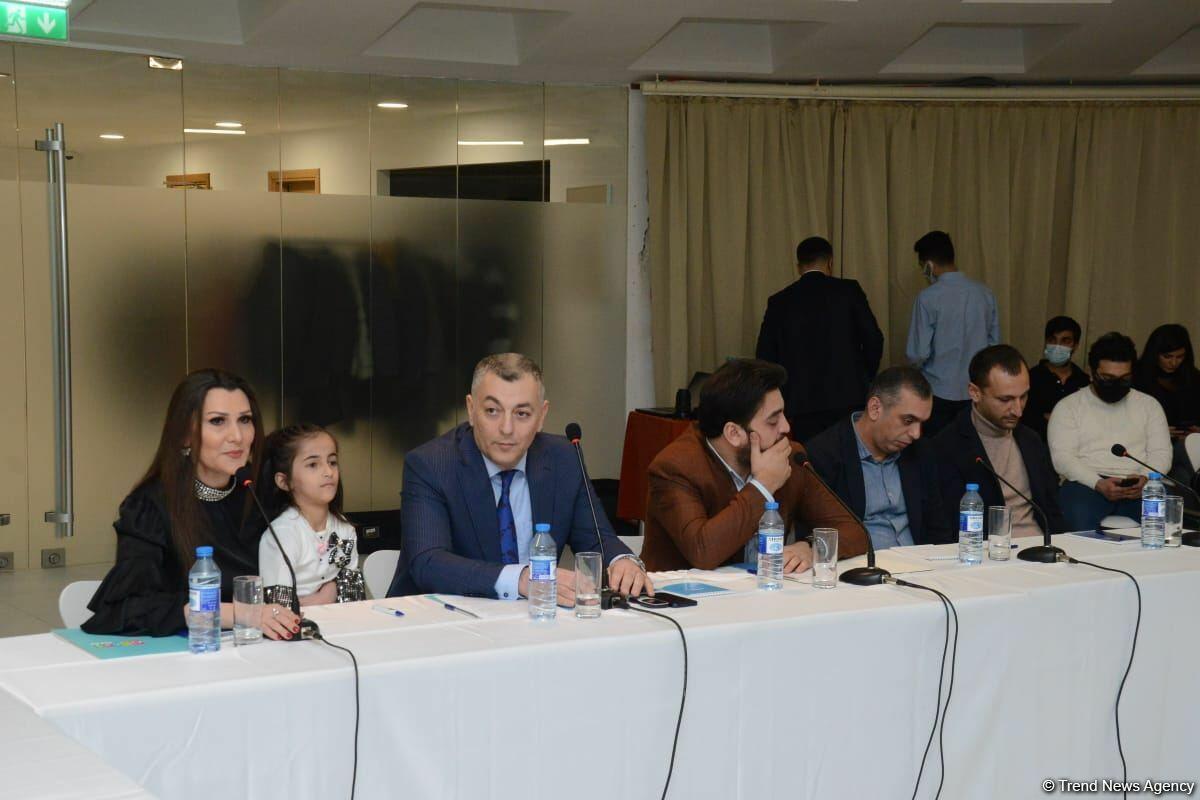 В Баку представили мини-фильм "Gözləri ilə danışan mələklər"
