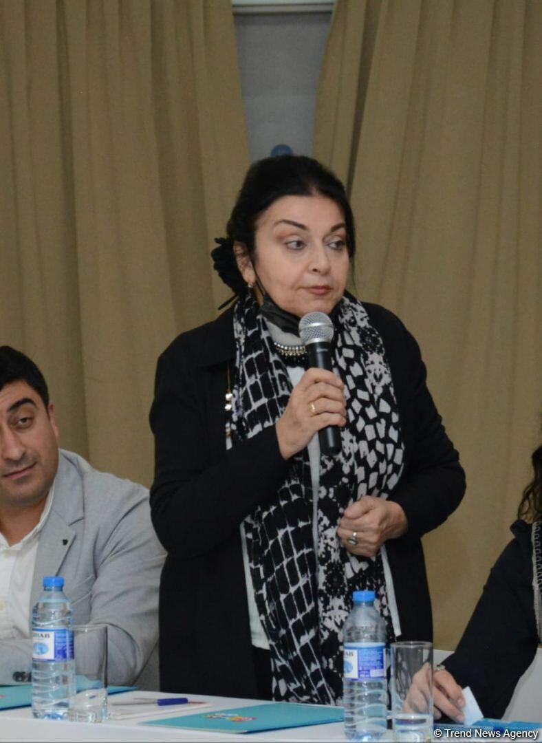 В Баку представили мини-фильм "Gözləri ilə danışan mələklər"