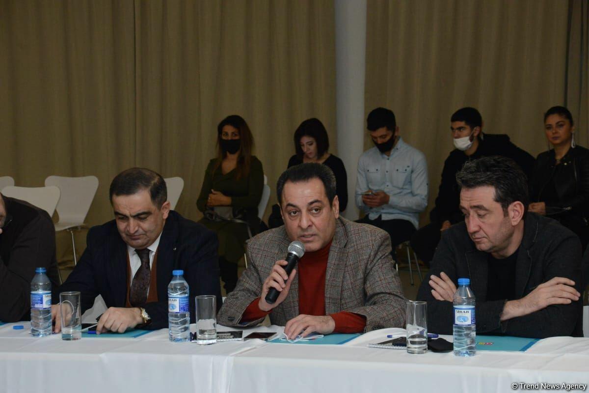 В Баку представили мини-фильм "Gözləri ilə danışan mələklər"