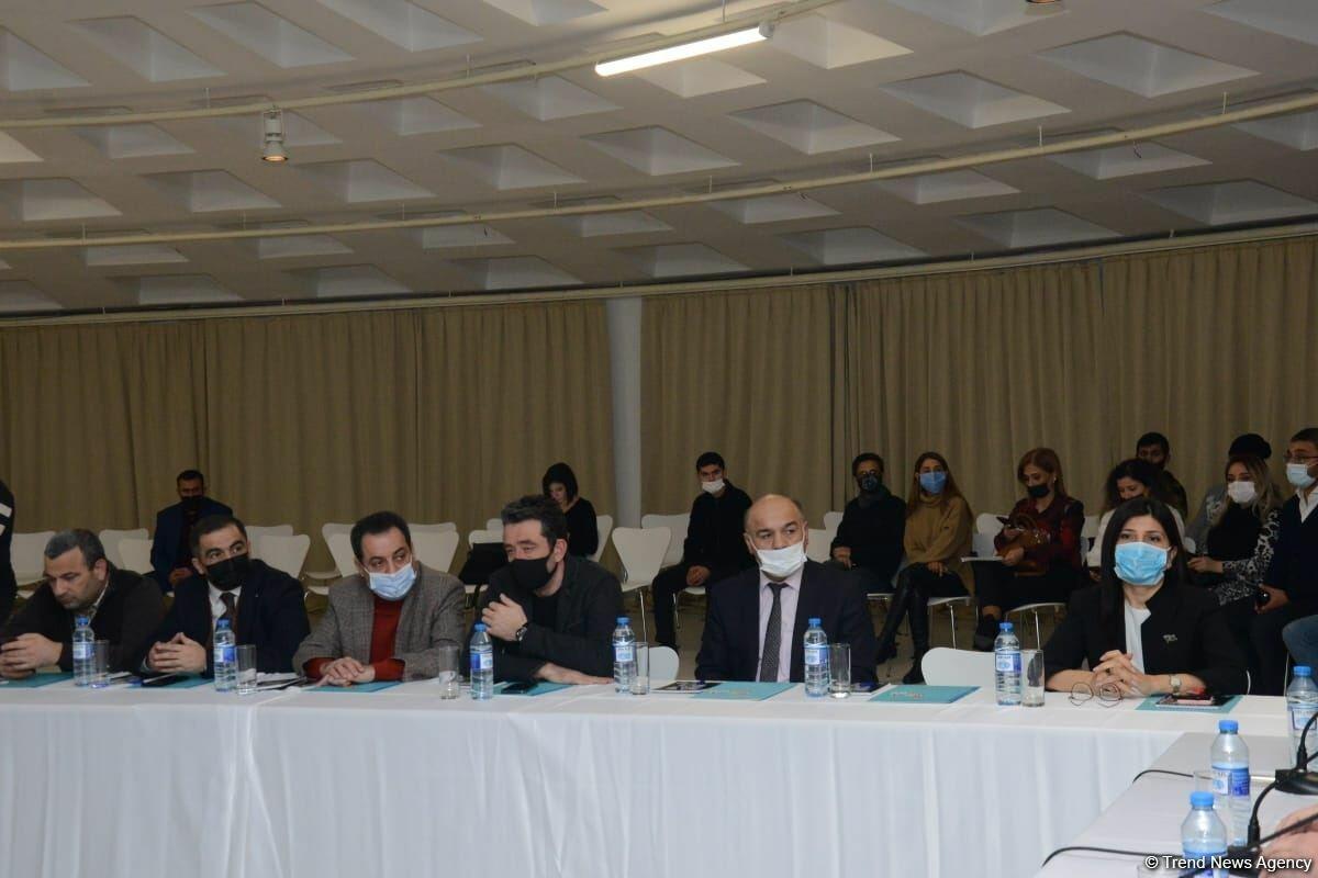 В Баку представили мини-фильм "Gözləri ilə danışan mələklər"