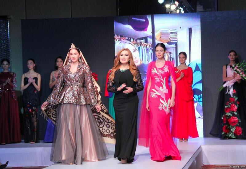 На Azerbaijan Fashion Week состоялось дефиле Фахрии Халафовой "Карабахская Принцесса"