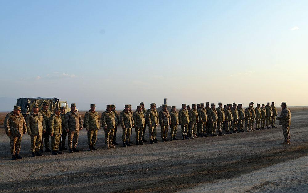 Азербайджанские артиллеристы провели учения с боевой стрельбой
