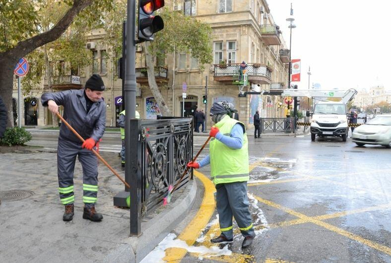 В Баку продезинфицировали 550 улиц