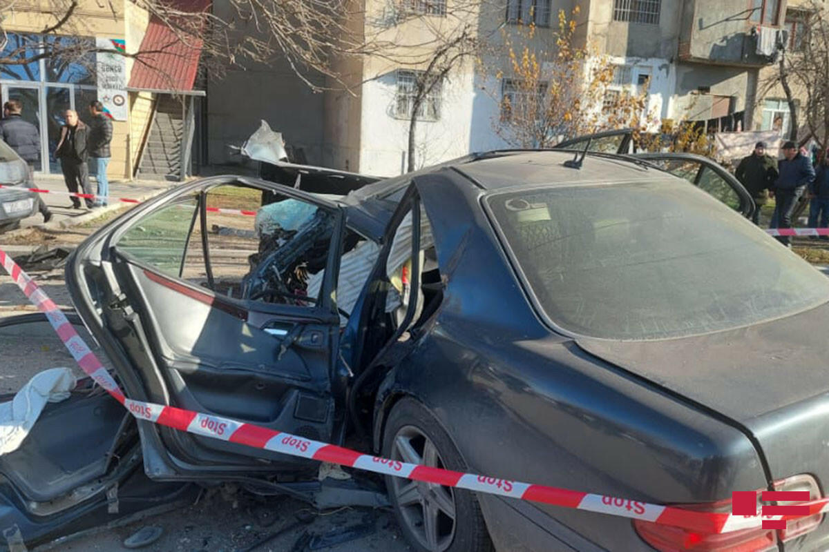 Тяжелое ДТП в Гяндже, есть погибшие