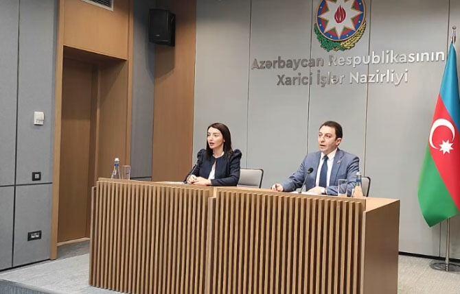 Прошёл брифинг в связи с решением Международного суда по иску Азербайджана против Армении