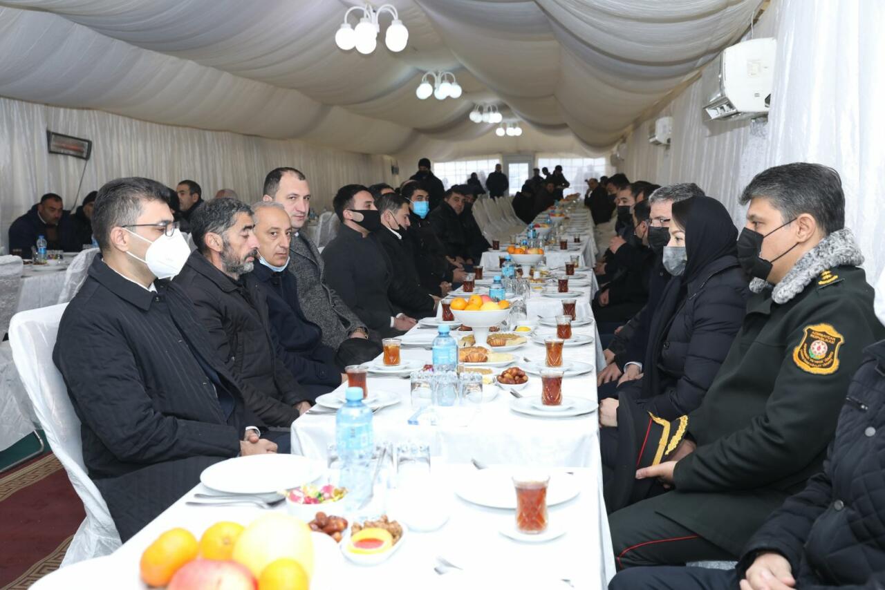 Hökməlidə şəhid Balaş Cəfərovun il mərasimi keçirilib