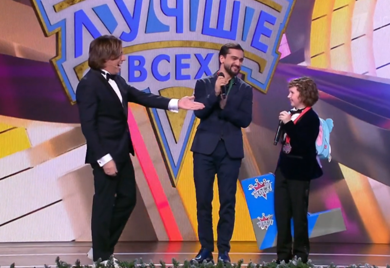 Jony стал гостем передачи "Лучше всех!" на российском телевидении