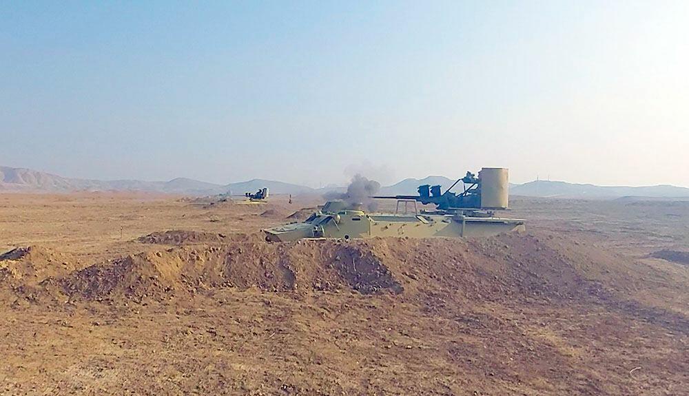 ВС Азербайджана использовали в учениях военные трофеи, оставленные Арменией
