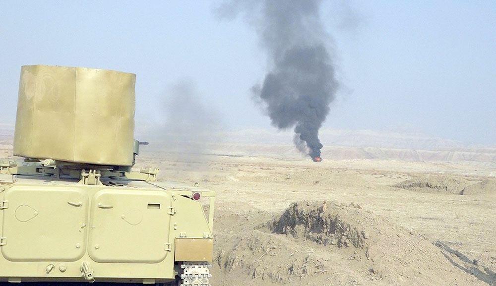 ВС Азербайджана использовали в учениях военные трофеи, оставленные Арменией