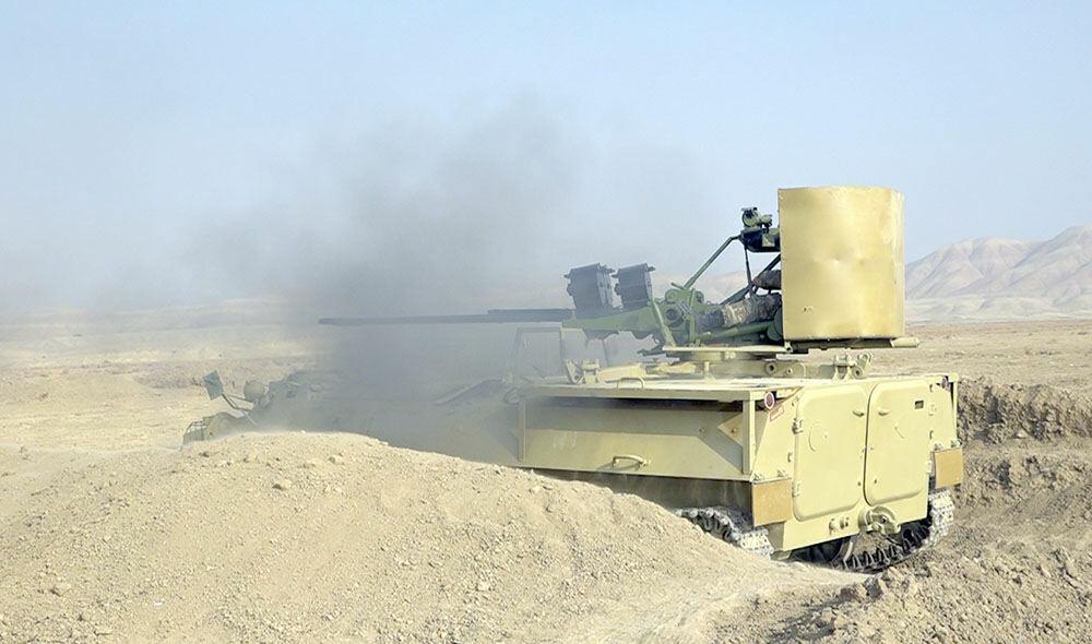 ВС Азербайджана использовали в учениях военные трофеи, оставленные Арменией