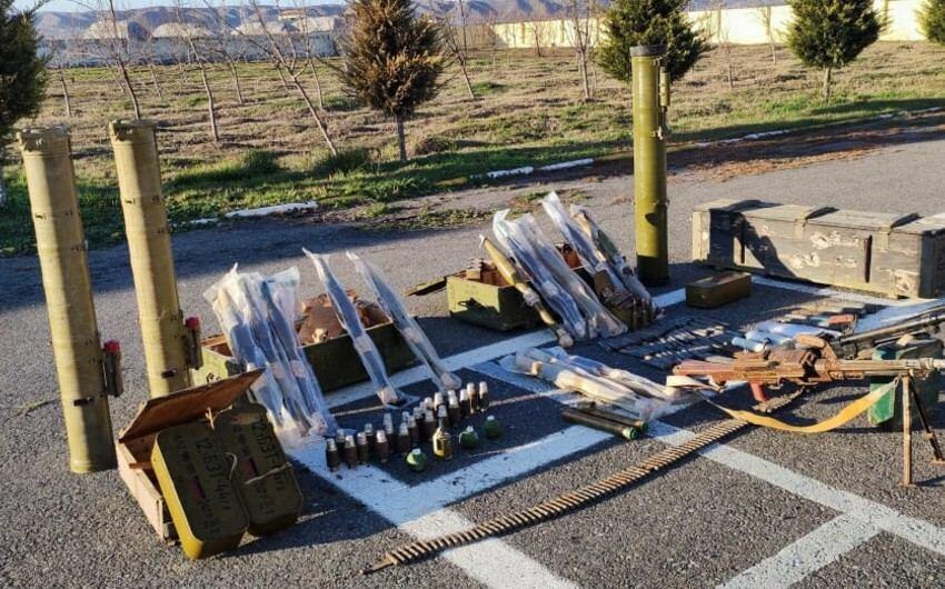 В Физули обнаружены брошенные армянами ракетные комплексы