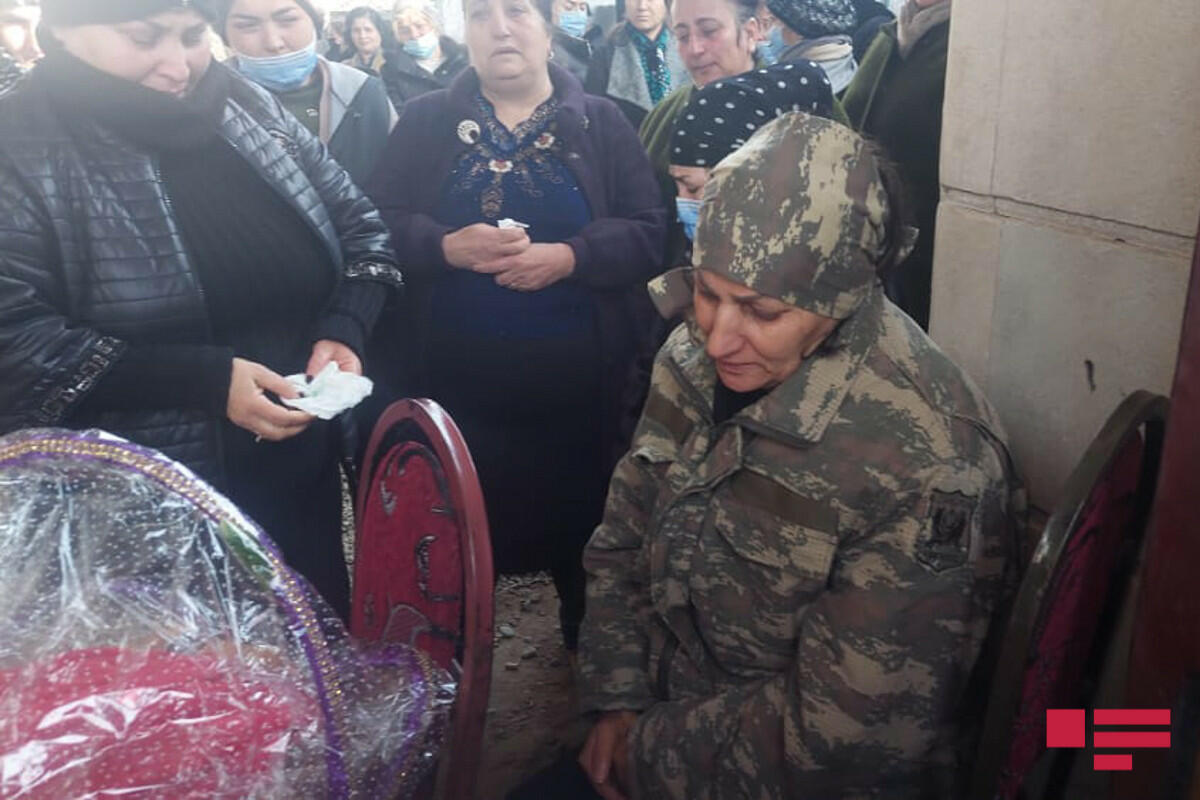 Похоронен военнослужащий, ставший шехидом в Кяльбаджаре