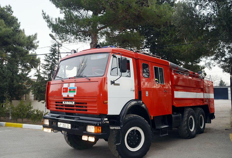 Пожарные Азербайджана провели учебные сборы