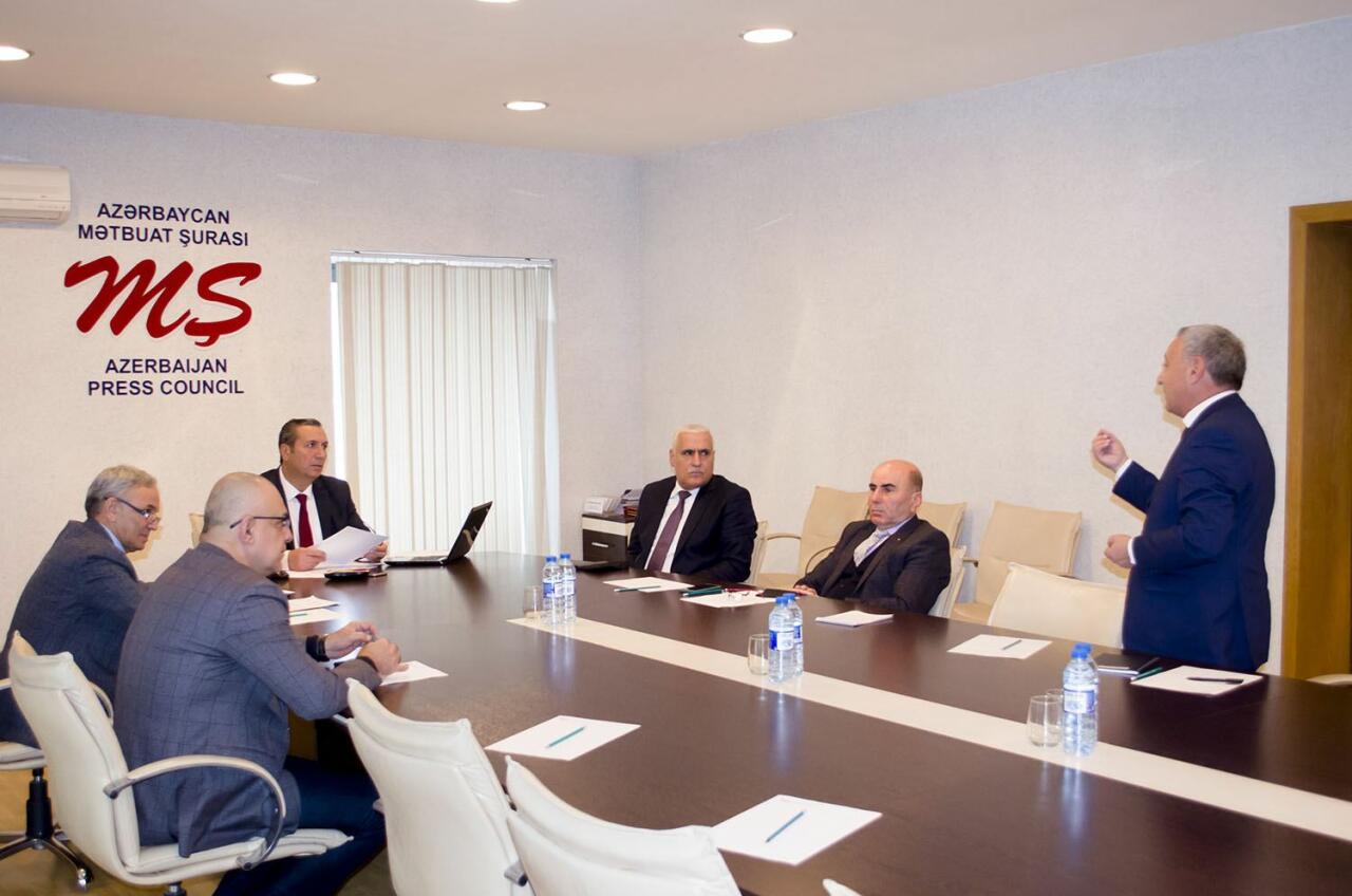 Mətbuat Şurasının Şikayətlər üzrə Komissiyasının iclası keçirilib