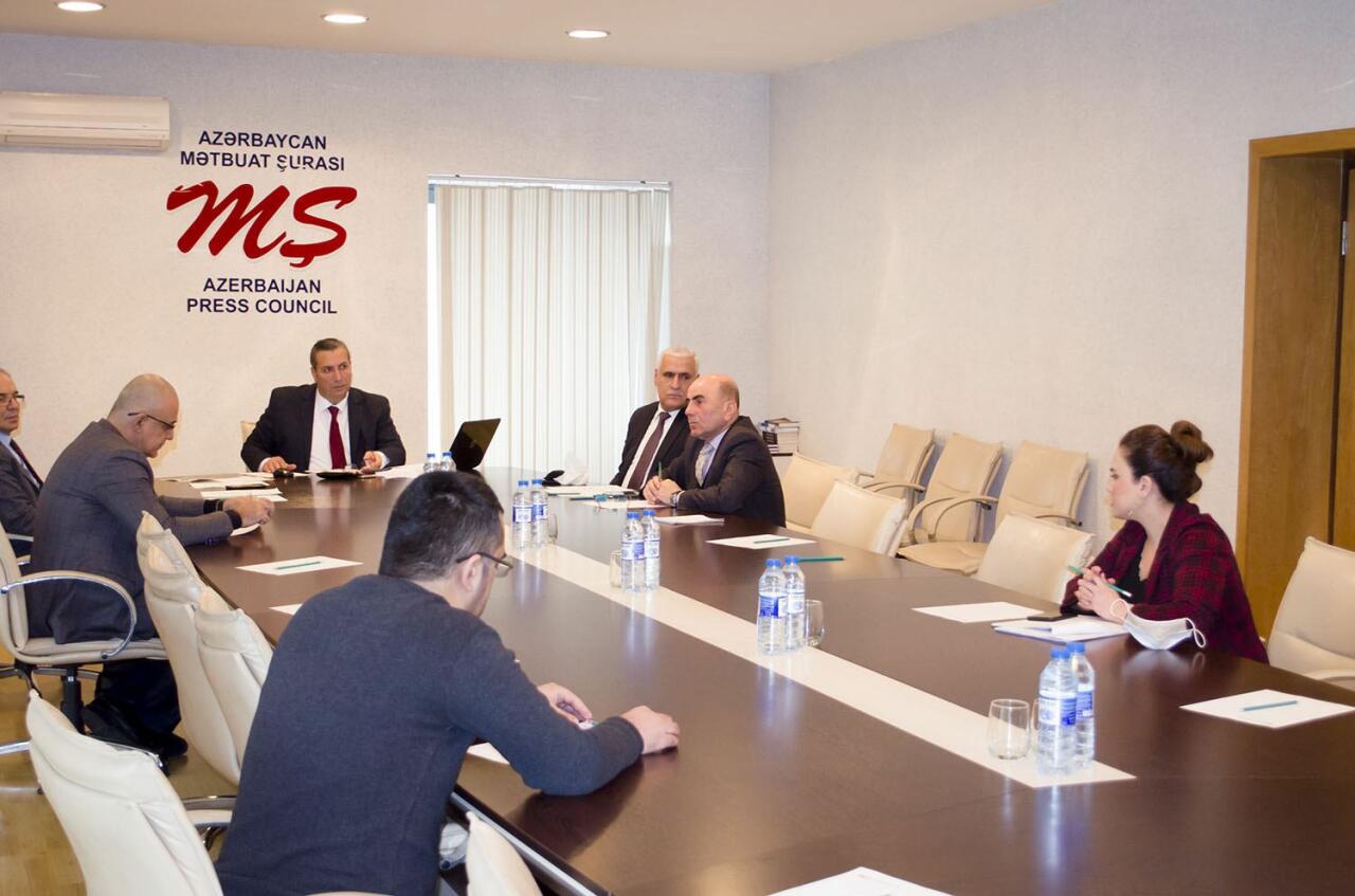 Mətbuat Şurasının Şikayətlər üzrə Komissiyasının iclası keçirilib