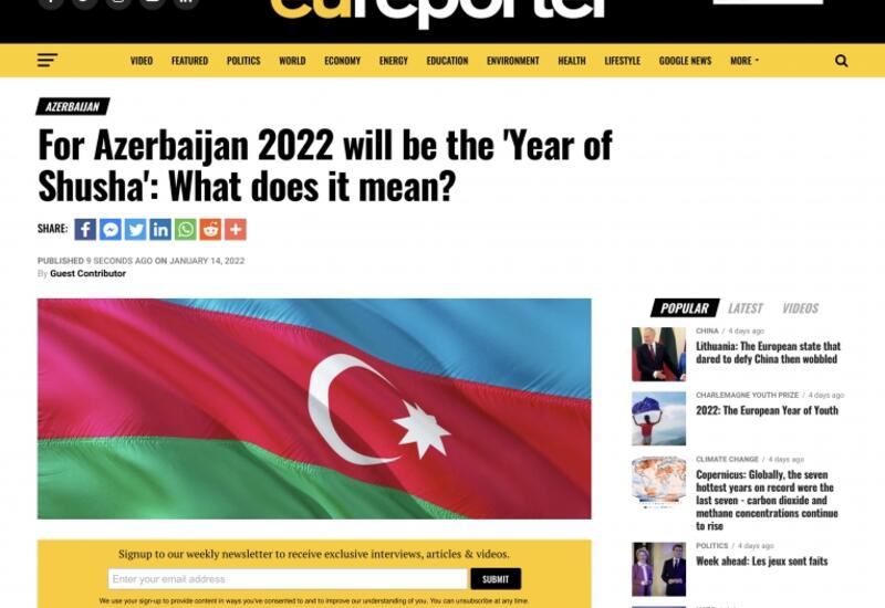 Şuşanın 28 illik işğaldan azad edilməsi şəhərin tarixində yeni səhifə açıb