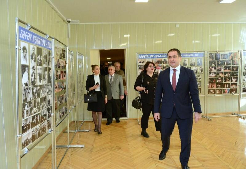 Первый замминистра культуры встретился с молодыми азербайджанскими актерами
