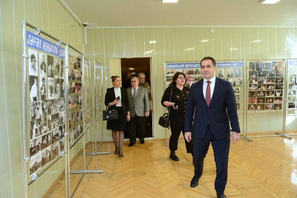 Первый замминистра культуры встретился с молодыми азербайджанскими актерами