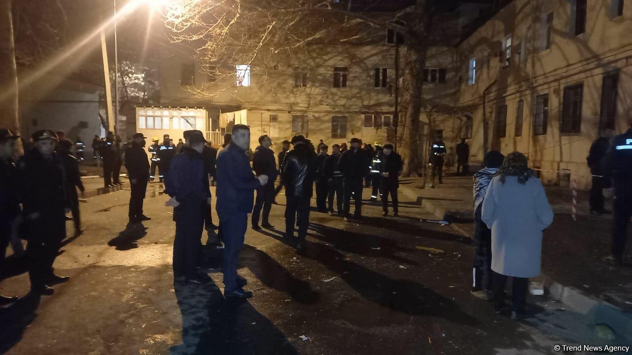 В жилом здании в Мингячевире прогремел взрыв