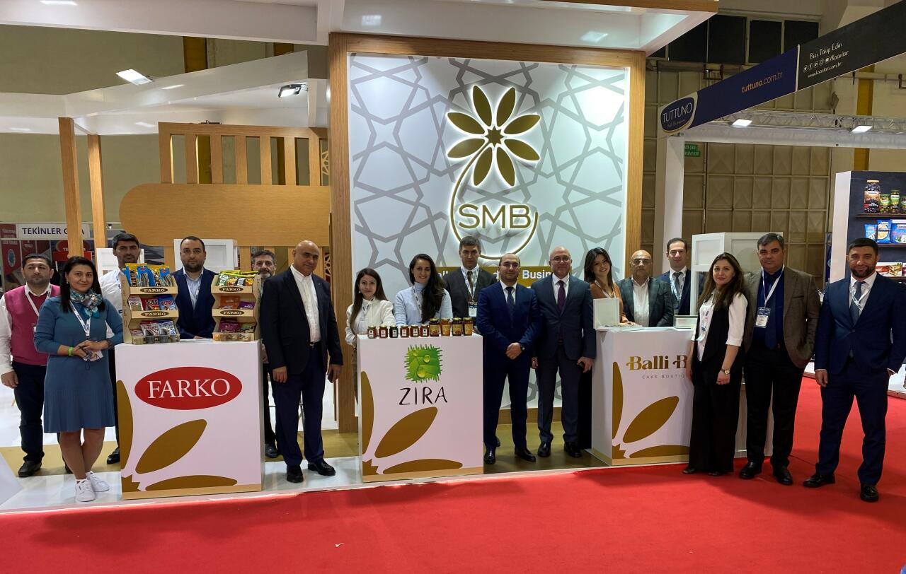 Azərbaycan məhsulları Beynəlxalq Qida və İçki Sərgisində nümayiş olunur