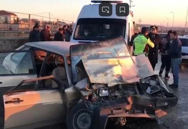 Страшное ДТП в Баку