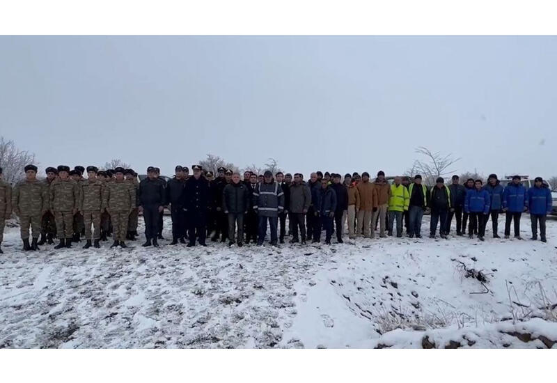 Ağdamda Şəhidlər Xiyabanı ziyarət olunub