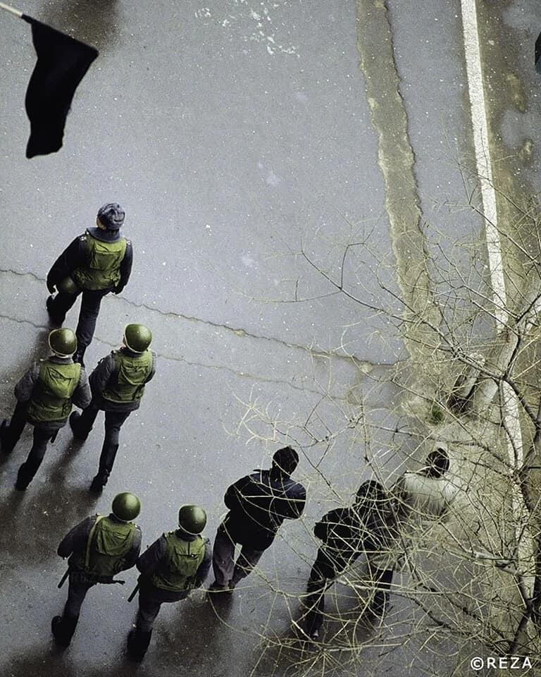 Трагедия 20 Января в объективе фотографа Резы Дегати
